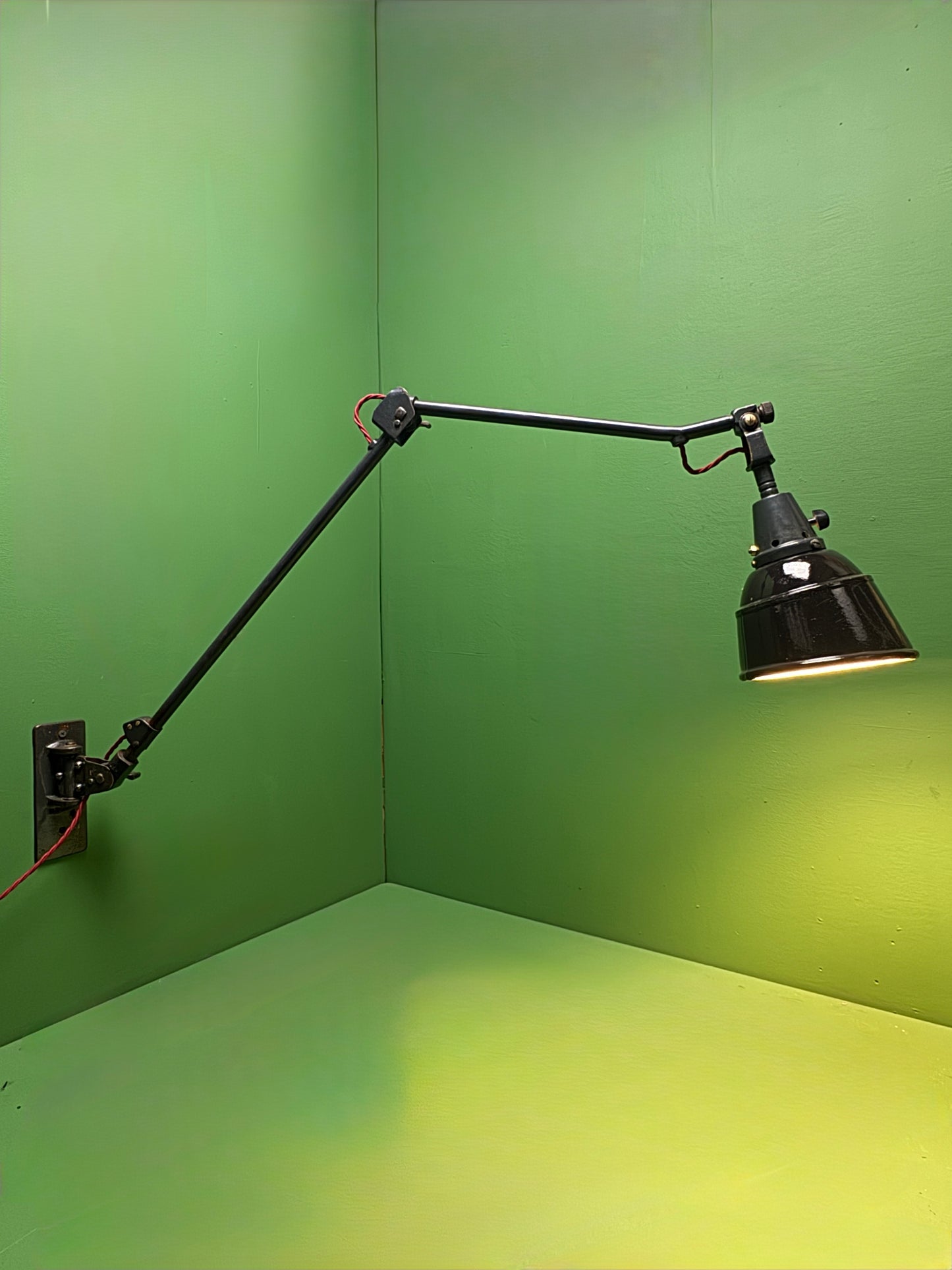 1930s Wall Mounted Task Lamp By Curt Fischer For Midgard
