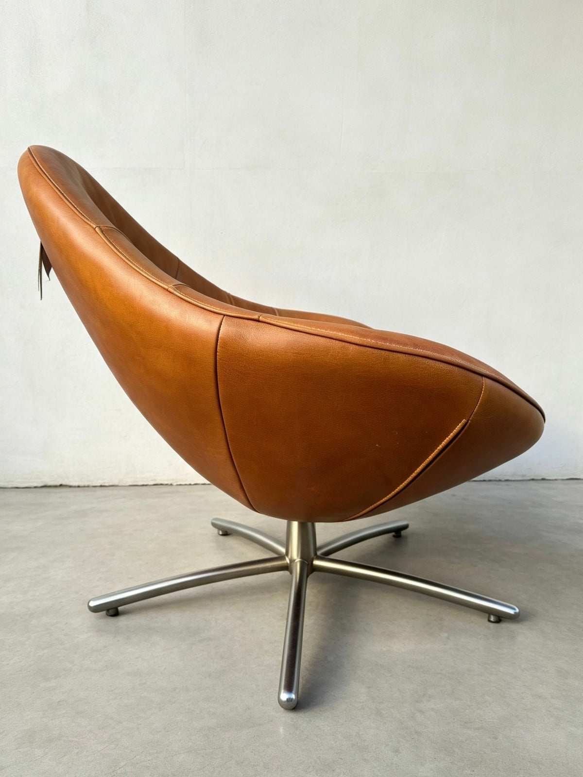 Heals Hidde Swivel Chair By Gerard Van Den Berg