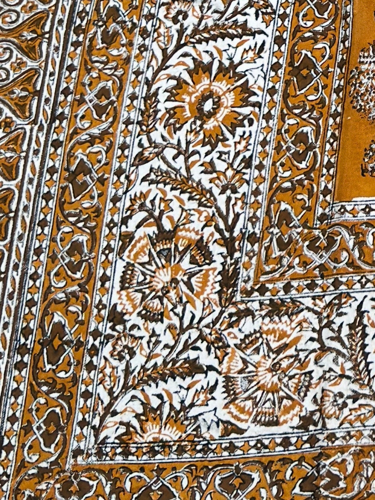Ghalamkari Hand Block Prints Made In Iran