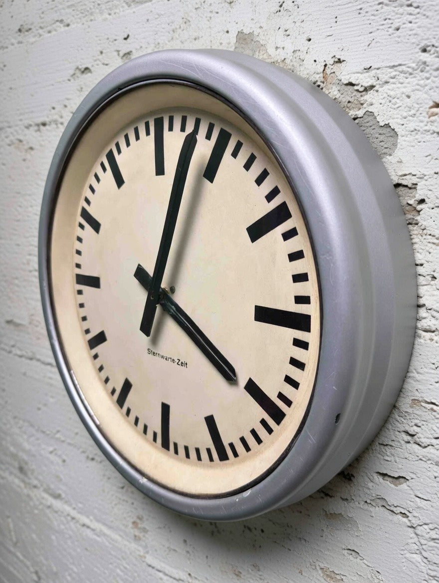 1950s Sternwarte Zeit German Observatory Clock