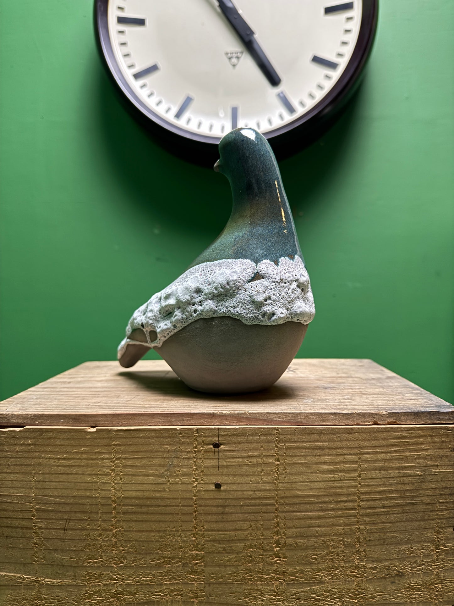 Ceramic Pigeon By Renowned Design Ceramicist Saliha Kartal