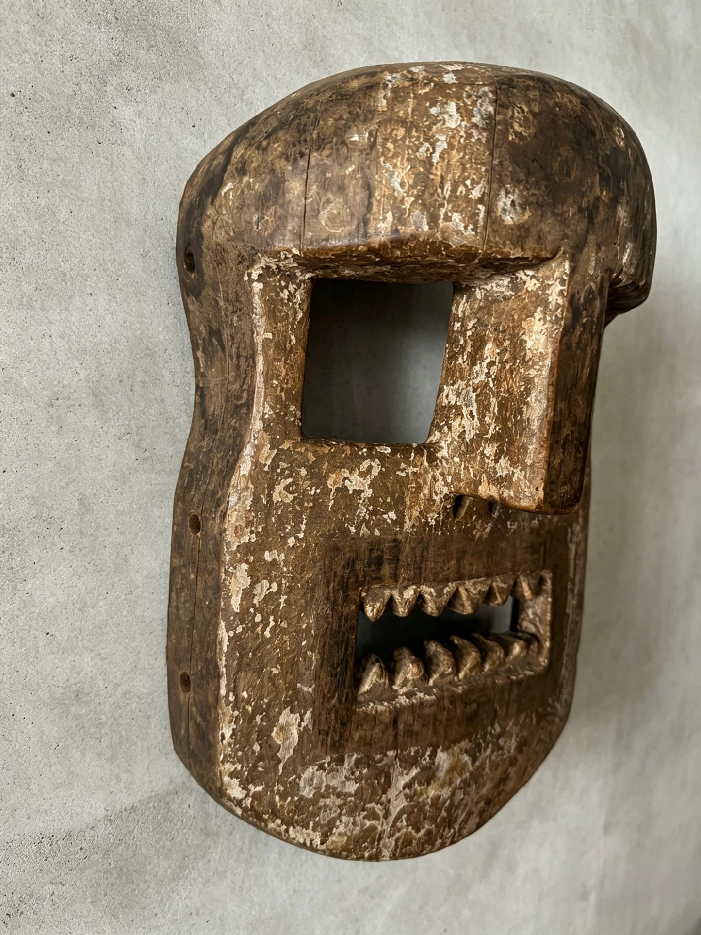 Kumu Divination Mask From The D.R. Congo