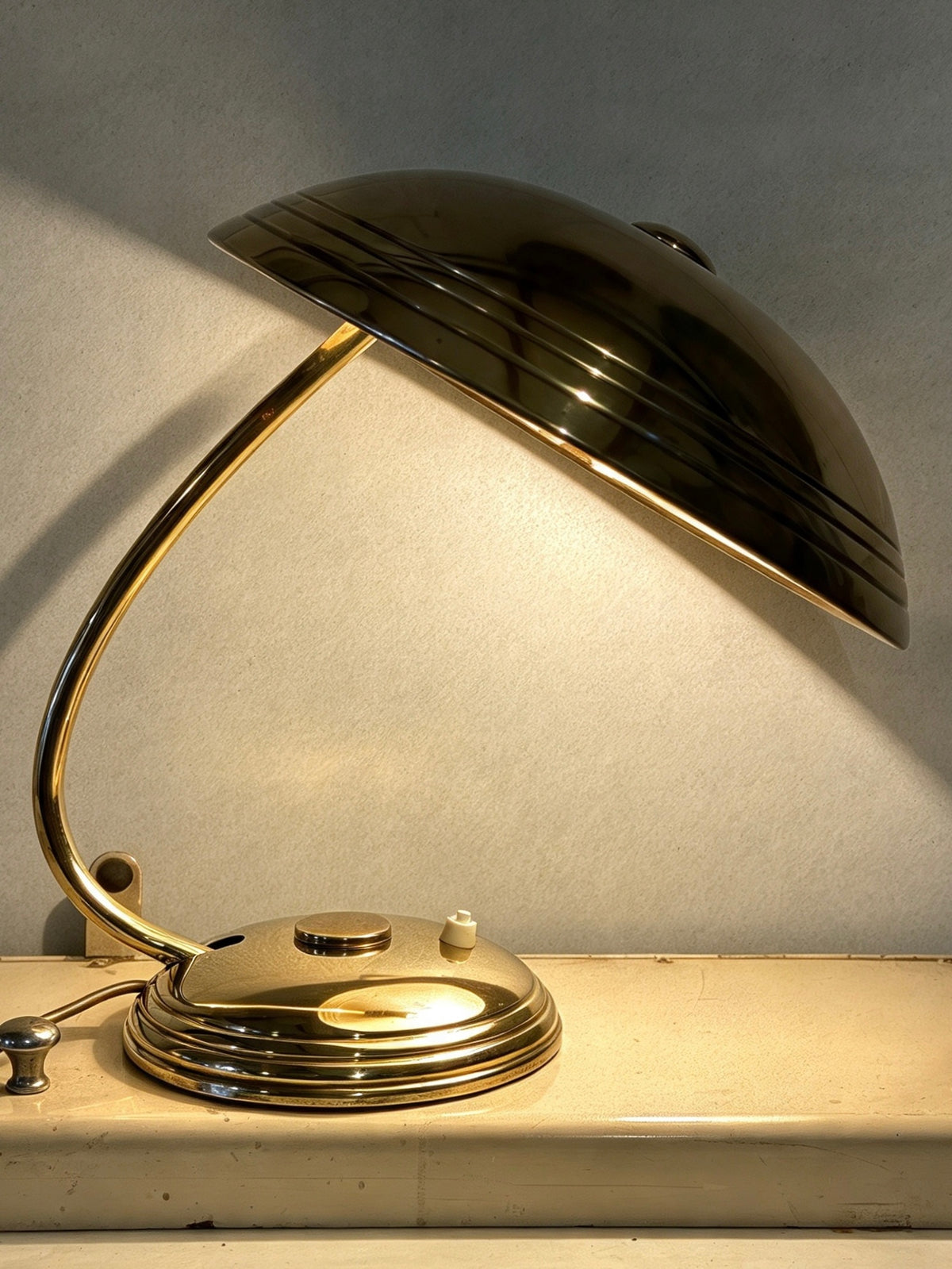 1950s Modernist Table Lamp By Helo Leuchten