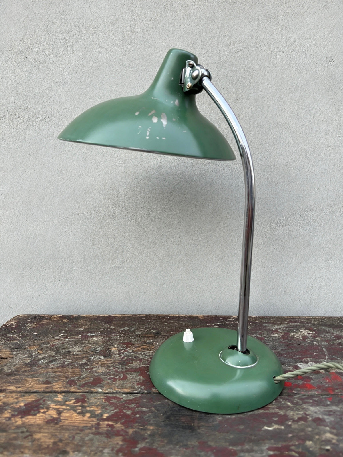 1950s Bauhaus Table Lamp Kaiser Idell Model 6786 By Christian Dell