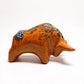 Otto Keramik Classic Ceramic Bull West German Pottery Fat Lava