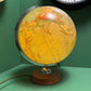 Vintage 1960s German Glass Globe Lamp By JRO Globus Munchen