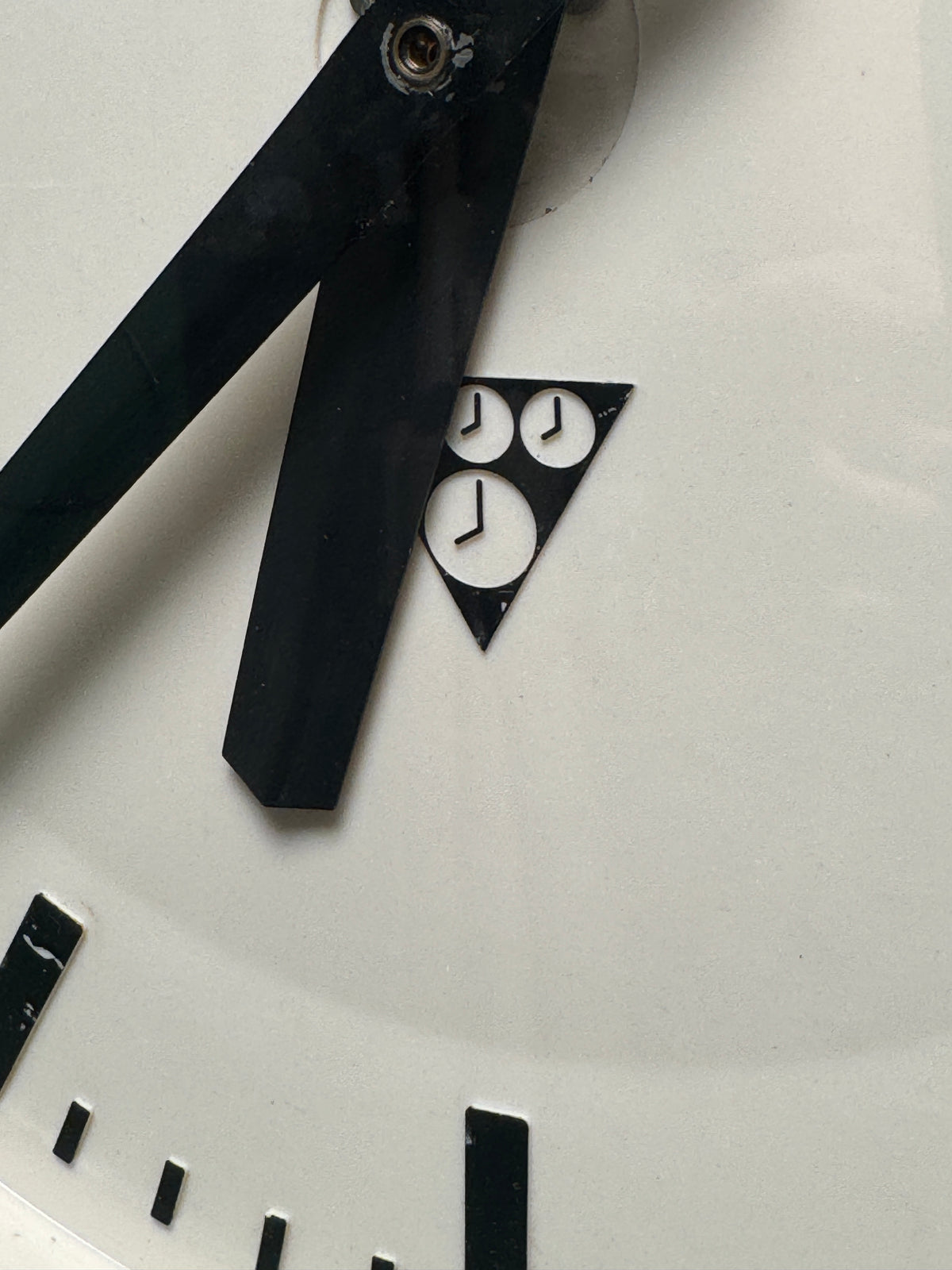 1960s Czech Bakelite Factory Clock By Pragotron
