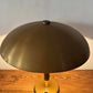 1940s Gold Table Lamp By SBF Sächsische Bronzewarenfabrik
