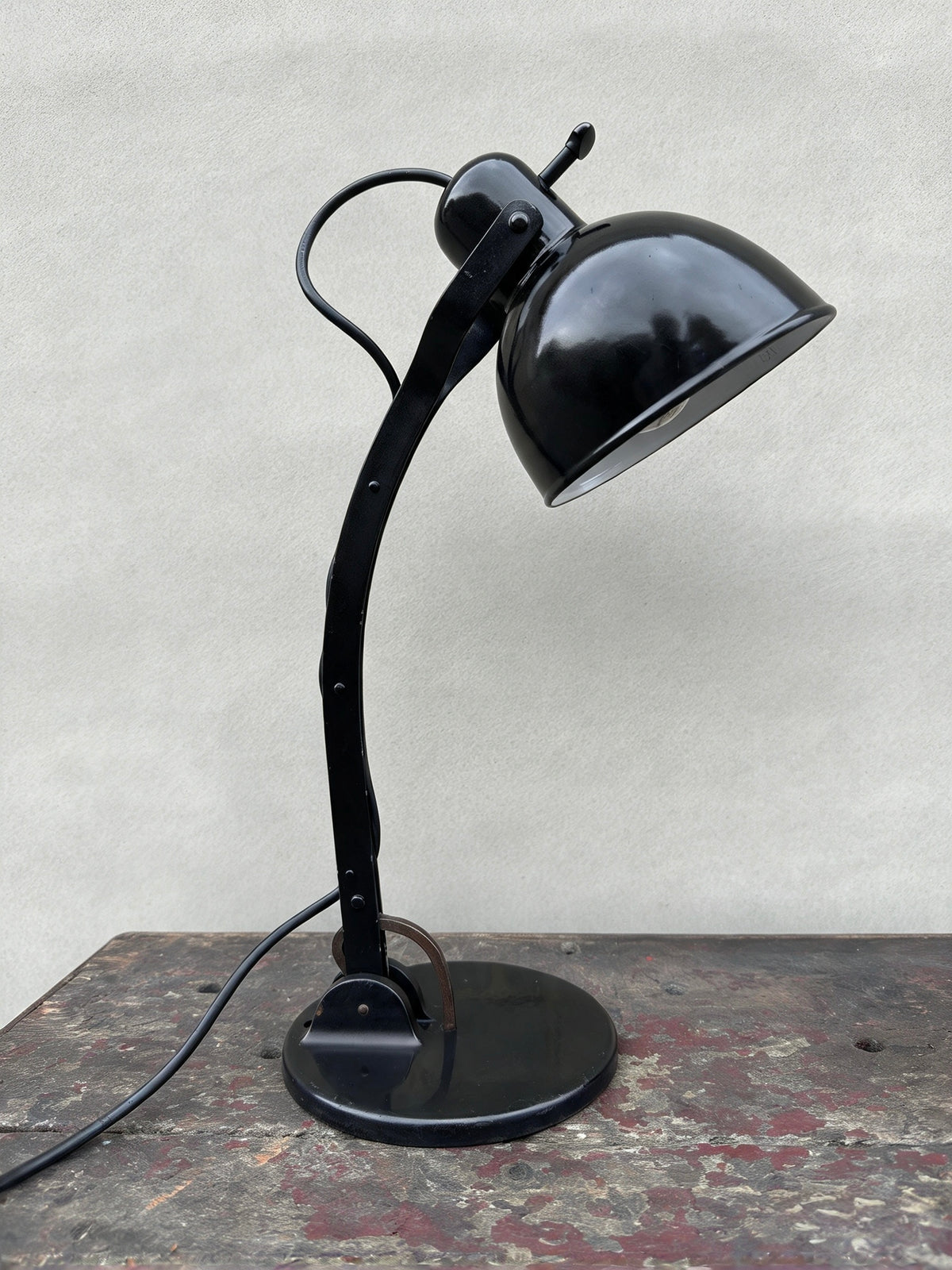 Rare 1930s Bauhaus Desk Lamp By Dr. Ing. Schneider & Co