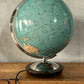 Vintage 1960s German Columbus Duo Glass Globe Lamp