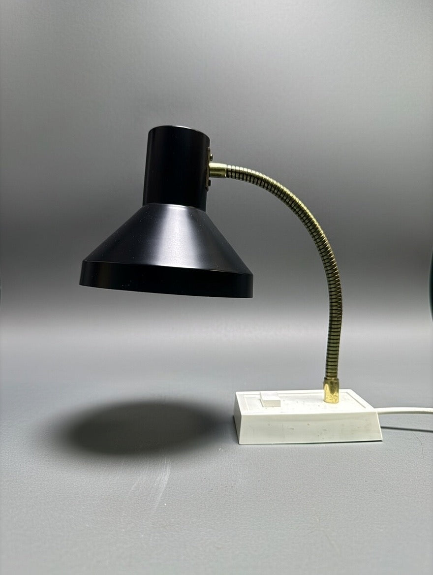 1970s German Retro Gooseneck Table Lamp