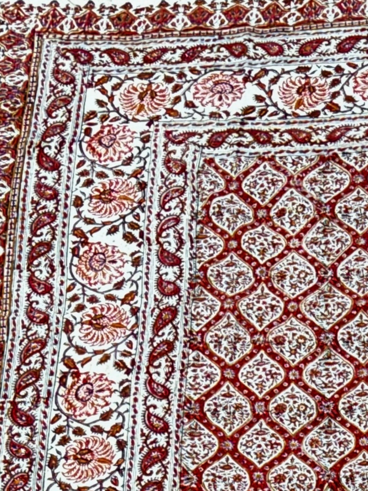 Ghalamkari Hand Block Prints Made In Iran