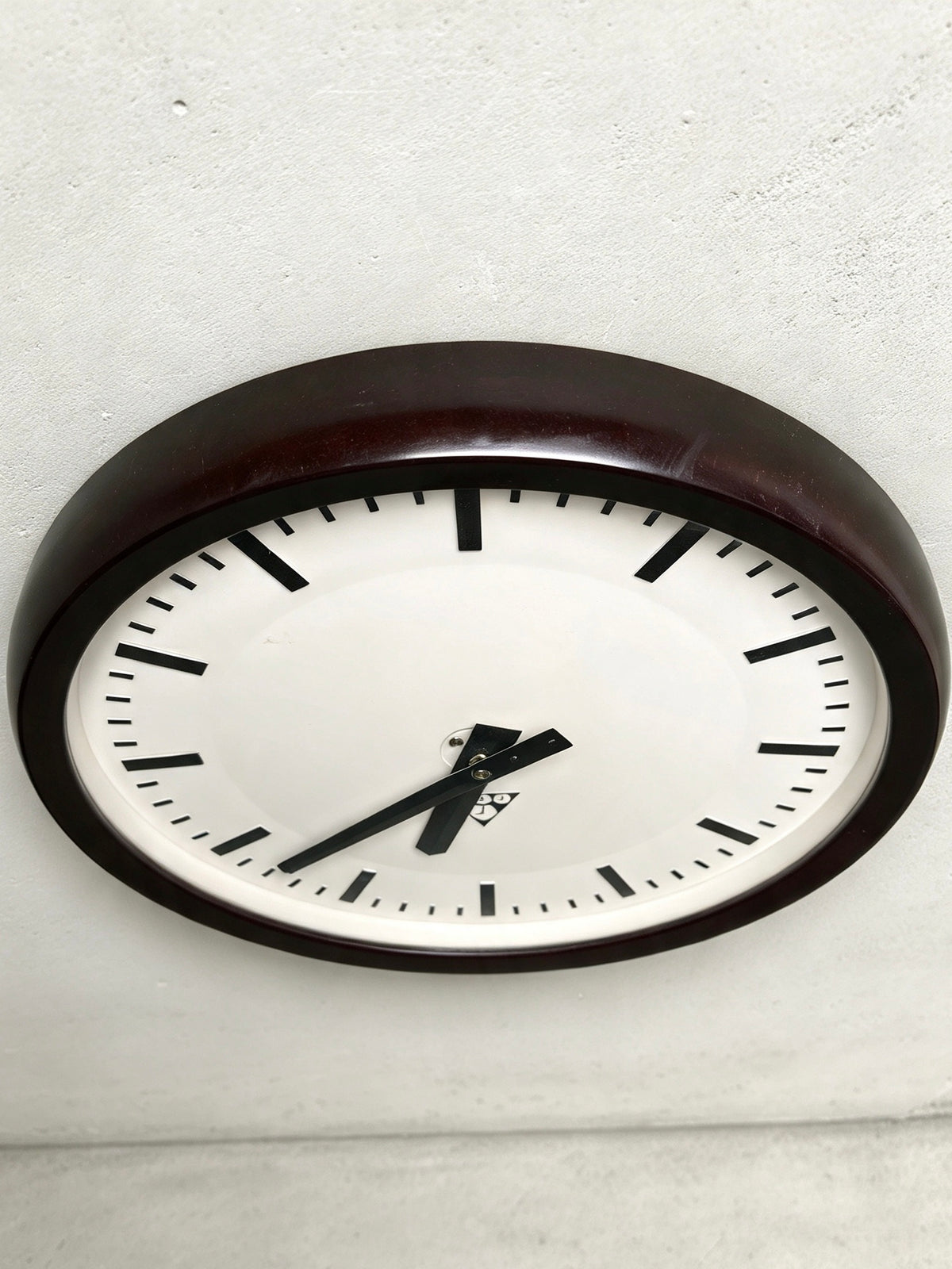 1960s Czech Bakelite Factory Clock By Pragotron