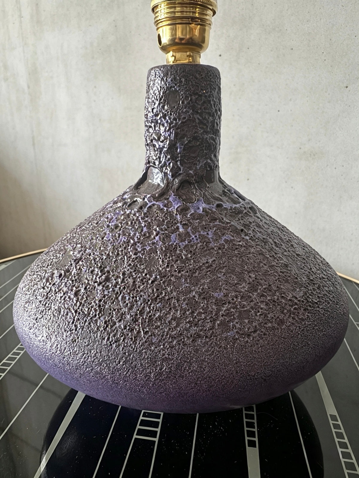 Otto Keramik Fat Lava UFO Lamp