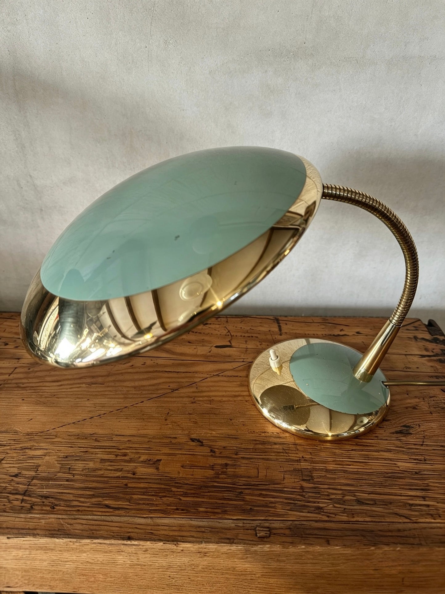 1950s Gooseneck Table Lamp By Hala