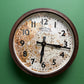 1940s Bakelite Factory Clock By Smiths Sectric