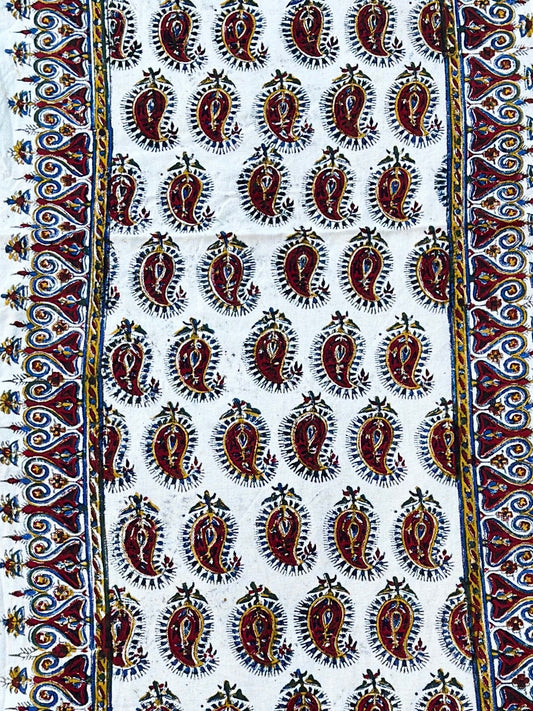 Ghalamkari Hand Block Prints Made In Iran