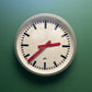 1960's East German Industrial Factory / Office Clocks By Elfema