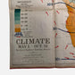 Philips Comparative Wall Atlas Of Africa Circa 1950s