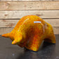 Otto Keramik Large Ceramic Bull West German Pottery Fat Lava