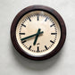 Large 1960's East German Industrial Factory Clocks By Elfema