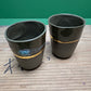 Hand Made Turkish Coffee / Espresso Cups By Renowned Design Ceramicist Saliha Kartal