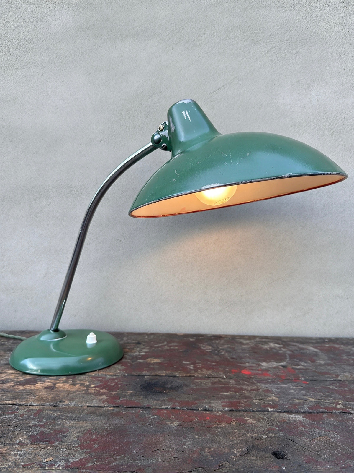 1950s Bauhaus Table Lamp Kaiser Idell Model 6786 By Christian Dell