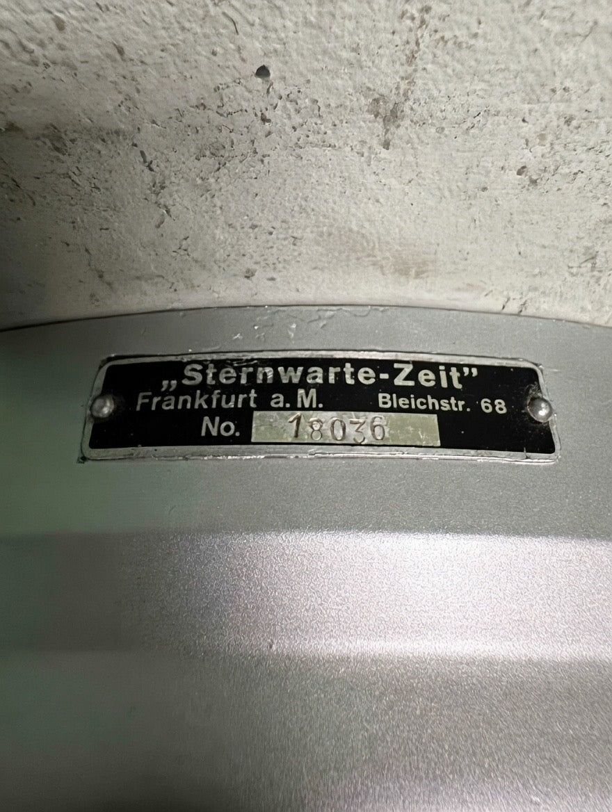 1950s Sternwarte Zeit German Observatory Clock