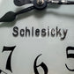 Early 1900s CTW Shop Clock From Renowned Watchmaker & Dealer F.Schlesicky