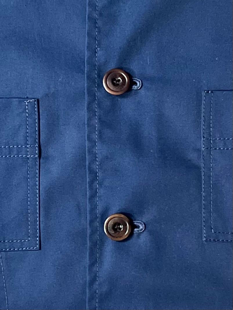 The 'Mintan' Made In London Classic Work Wear Drill Cotton Over Shirt