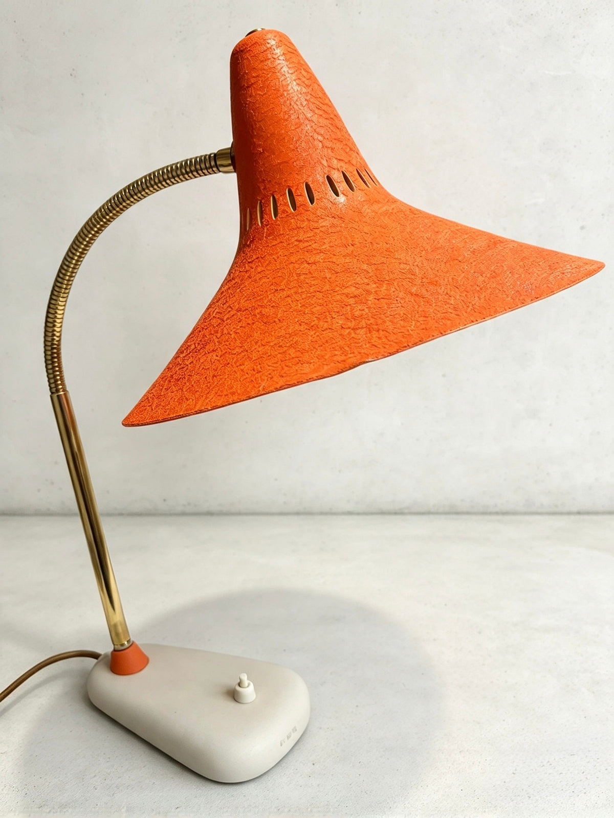 1960s Goose Neck Desk Lamp By SIS Germany