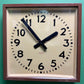 Large 1950s East German Industrial Factory Clock By RFT