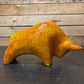 Otto Keramik Large Ceramic Bull West German Pottery Fat Lava