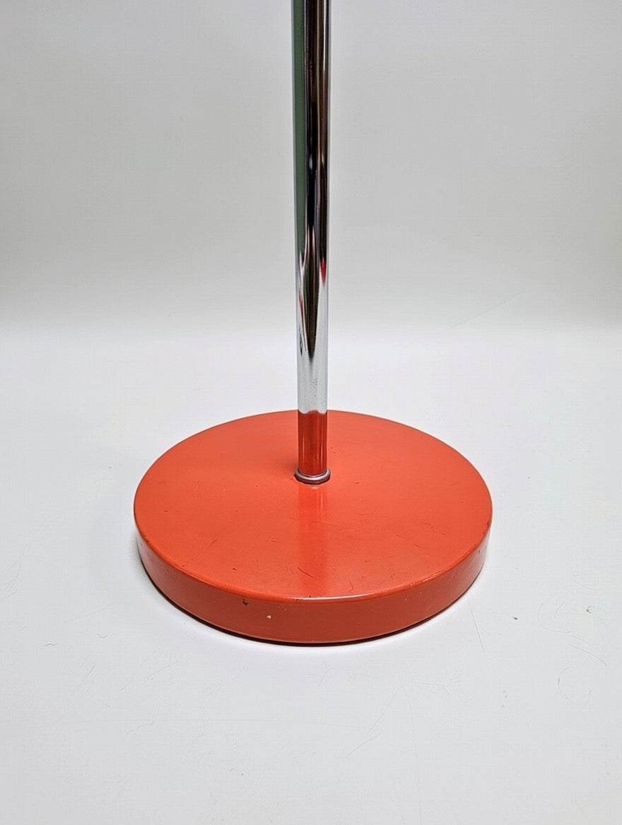 1970s German Retro Orange Table Lamp
