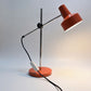 1970s German Retro Orange Table Lamp