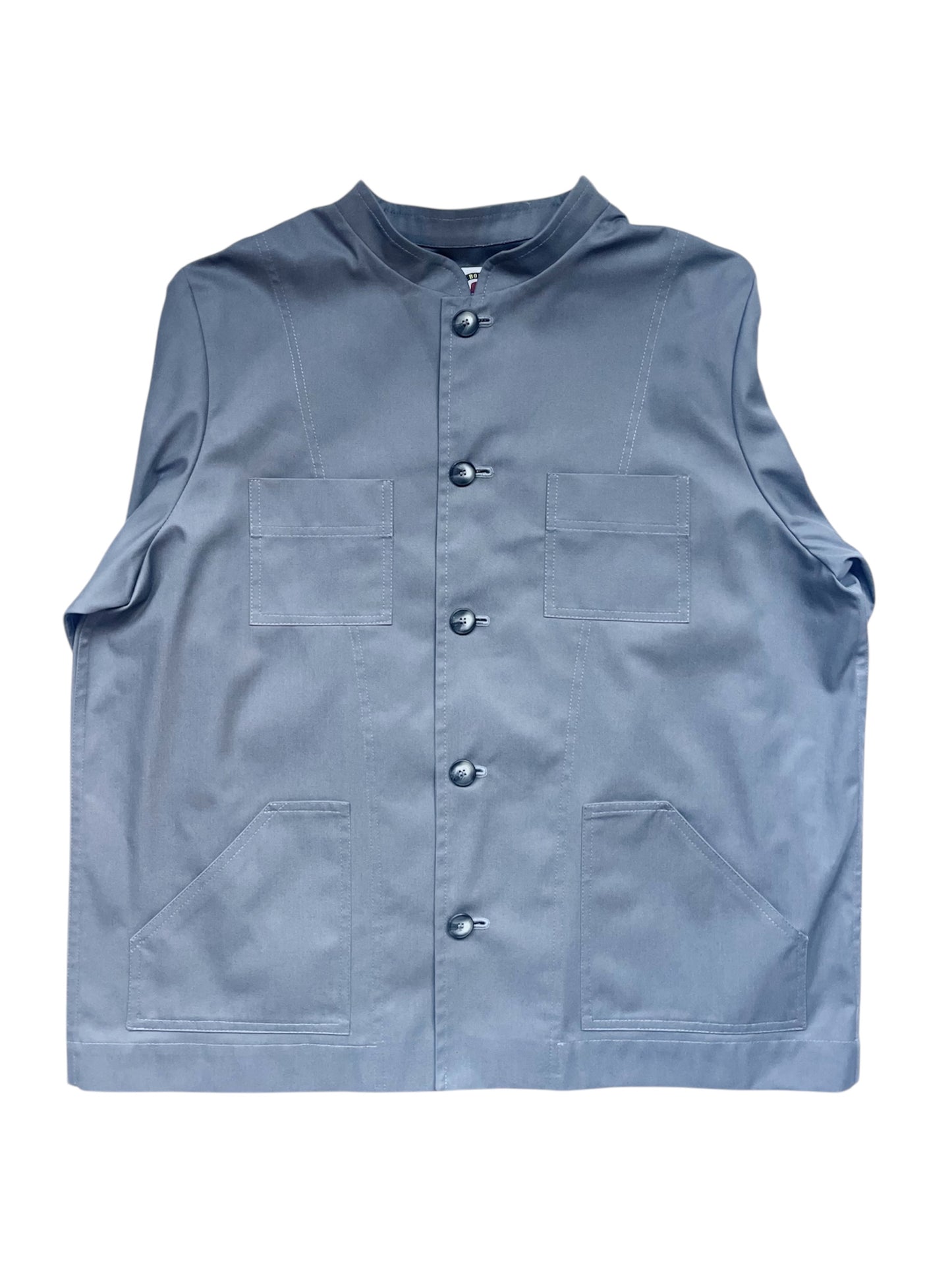 The 'Mintan' Made In London Classic Work Wear Drill Cotton Over Shirt