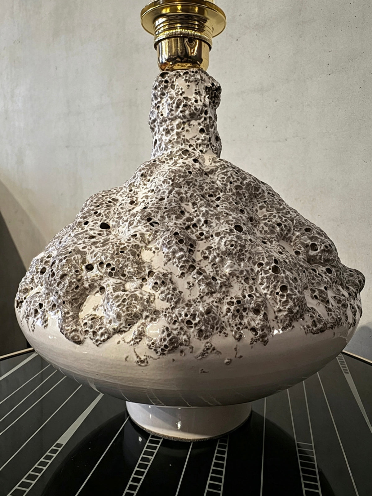 Otto Keramik Fat Lava UFO Lamp