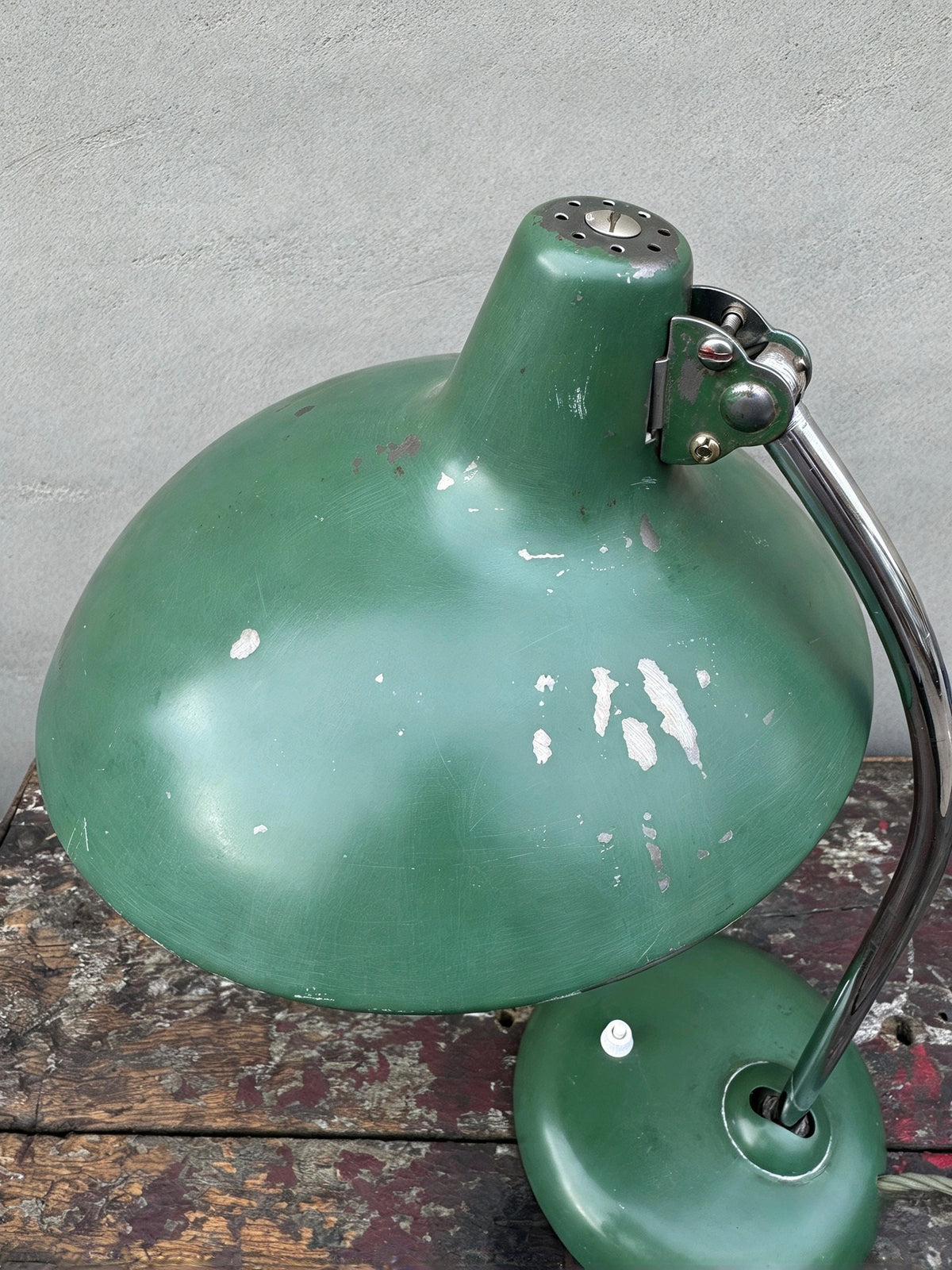 1950s Bauhaus Table Lamp Kaiser Idell Model 6786 By Christian Dell
