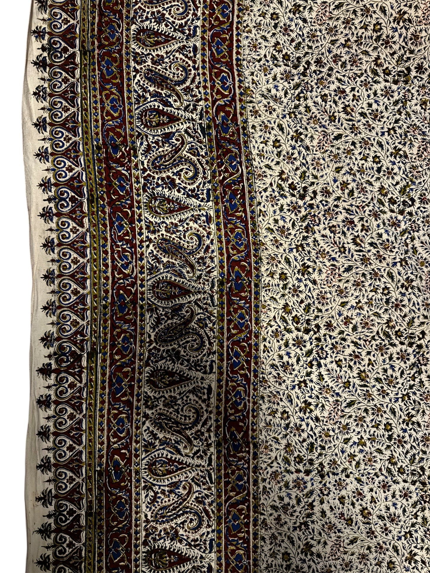 Large Ghalamkari Hand Block Prints Made In Iran