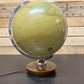 Vintage 1960s German Glass Globe Lamp By JRO Globus Munchen