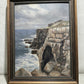 Oil Painting On Board Coastal Landscape Signed C.S.Neatby 1977