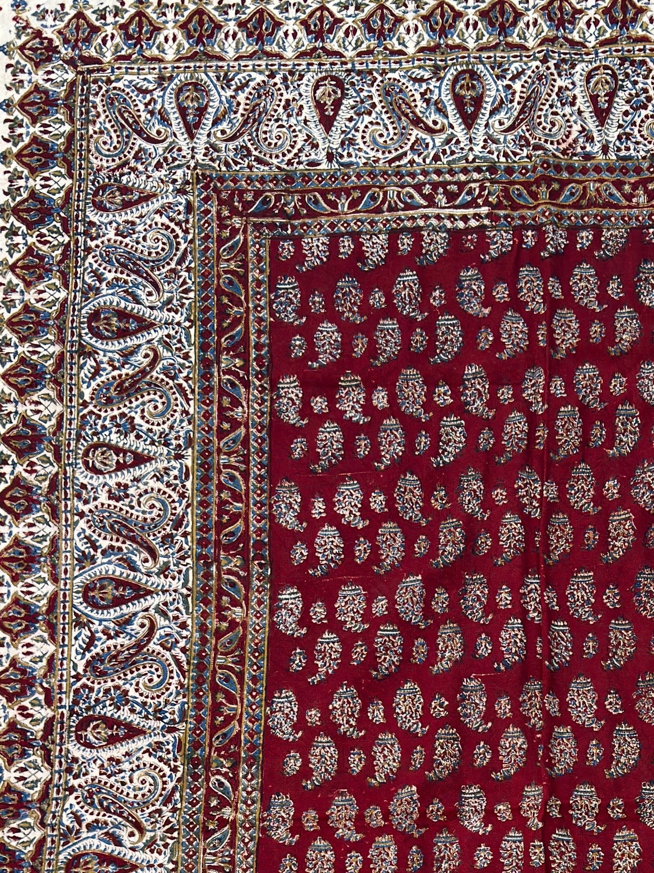 Ghalamkari Hand Block Prints Made In Iran