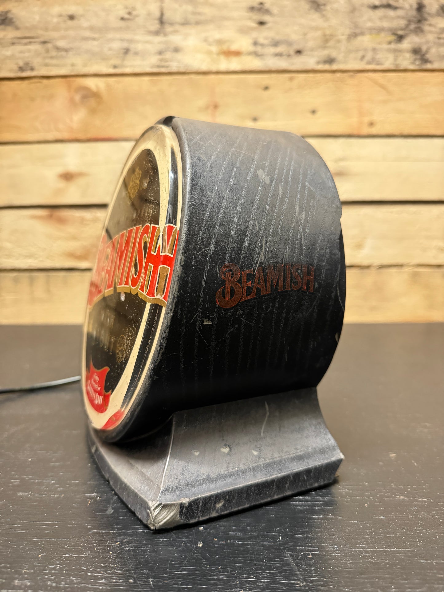 1980s Beamish Irish Stout Advertising Bar Light