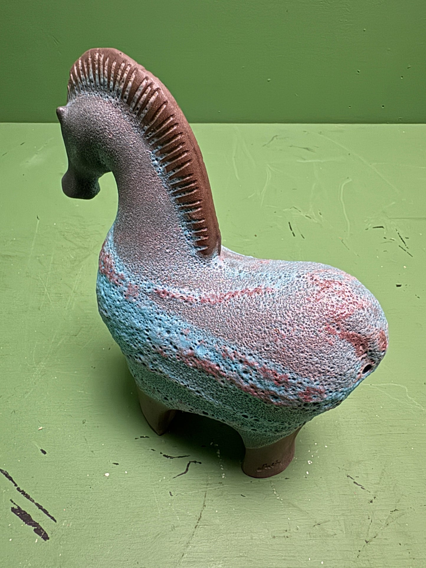 Ceramic Horses By Renowned Design Ceramicist Saliha Kartal