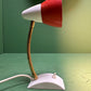 1970s German Retro Orange & White Table Lamp
