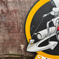 WW2 American Air Force VF-17A Nose Art Hand Painted On Board