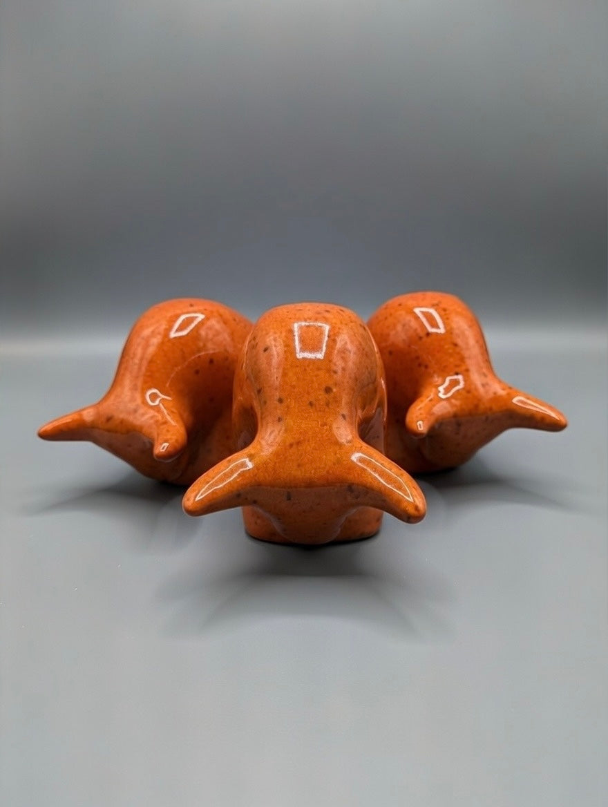 Otto Keramik Classic Ceramic Bull West German Pottery Fat Lava
