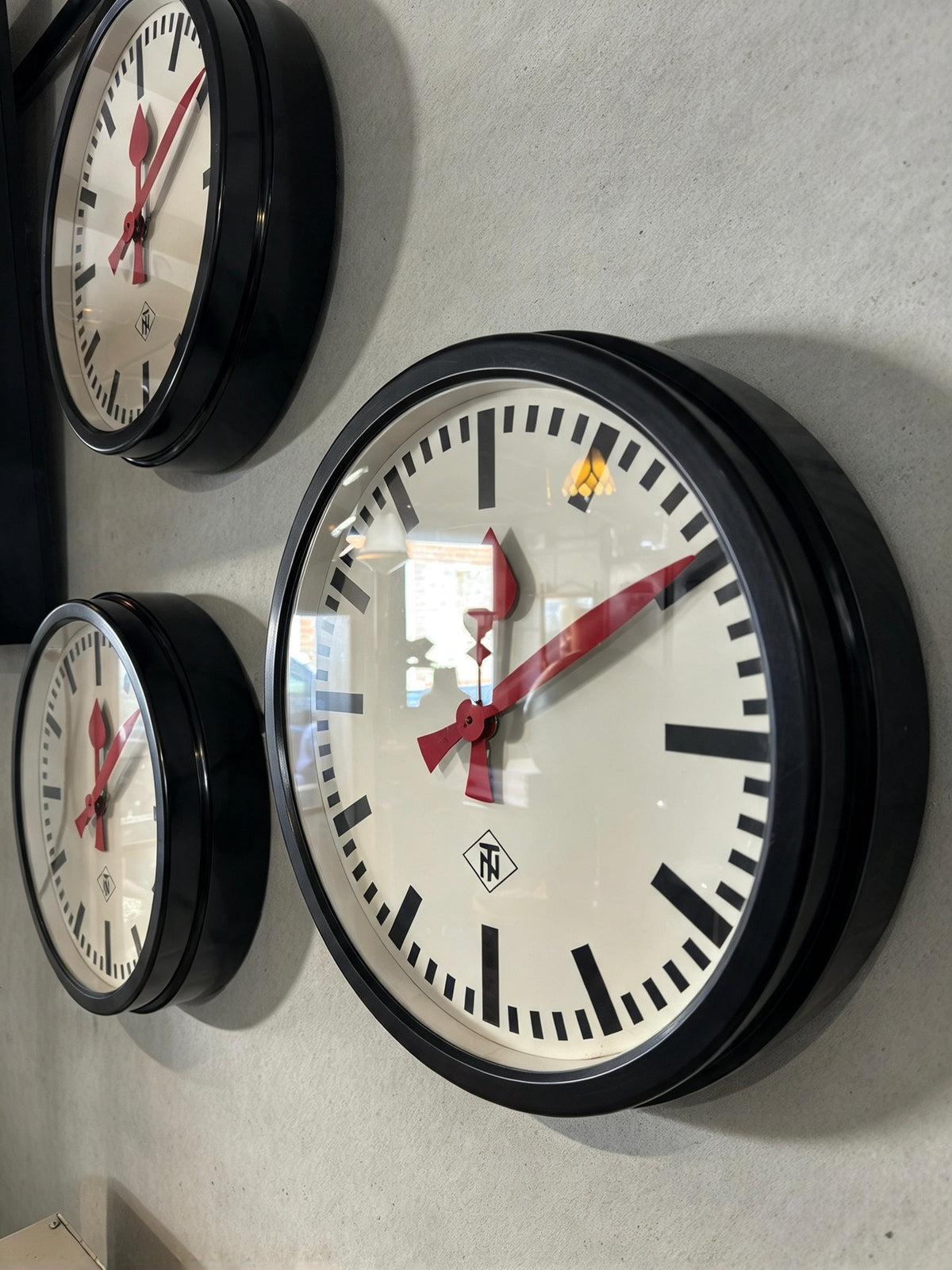 1940s TN Tele Norma West German Bakelite Factory / Office Clock