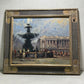 Framed Oil On Canvas Impressionist Painting Signed E.Waugh