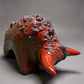 Otto Keramik Classic Ceramic Bull West German Pottery Fat Lava